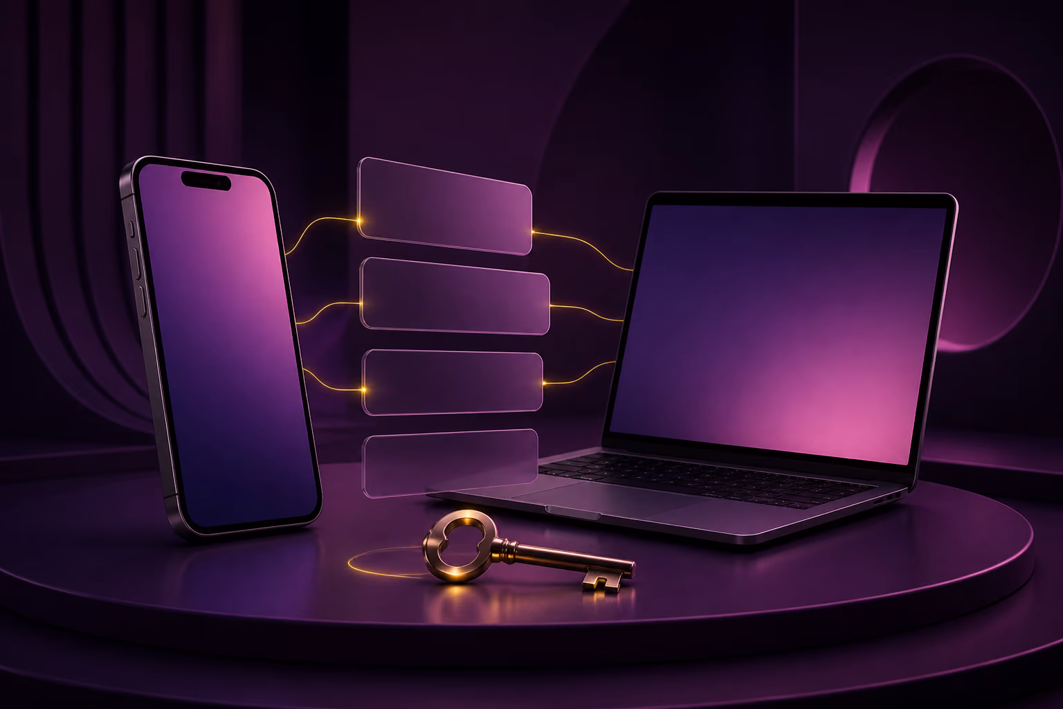 Illustration of online casino account registration